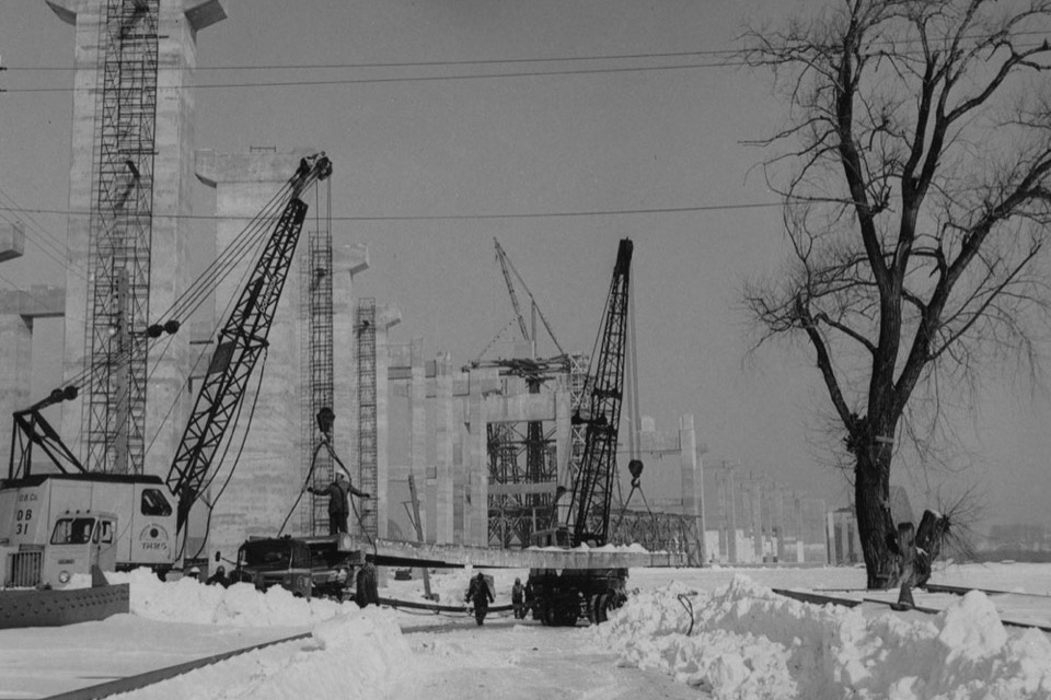 St. Lawrence Seaway construction